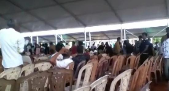 SJB May Day Mess: Crowd Walks Out on Premadasa